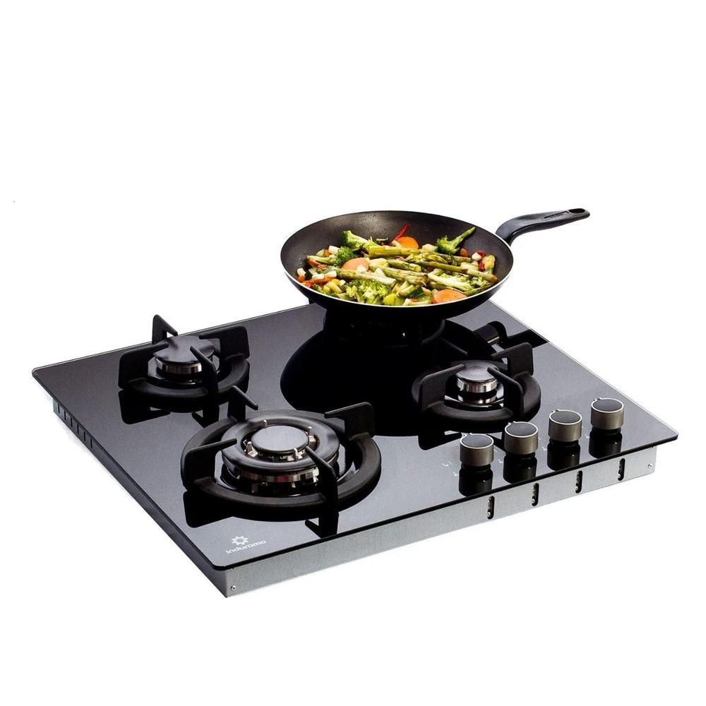 Encimera Multigas EGI-604VDNEG 4 Quemadores – Cocina Eficiente